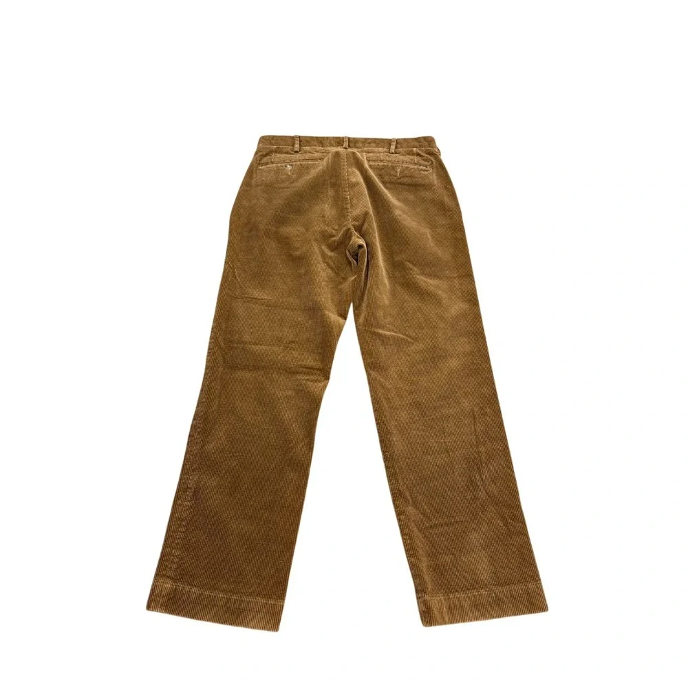 Polo Ralph Lauren Mens Brown Corduroy Classic Fit Pants 32x30 Stretch Cotton